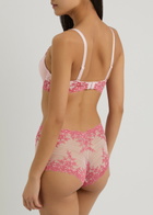 Wacoal Embrace Lace Embroidered Boyshorts Pink