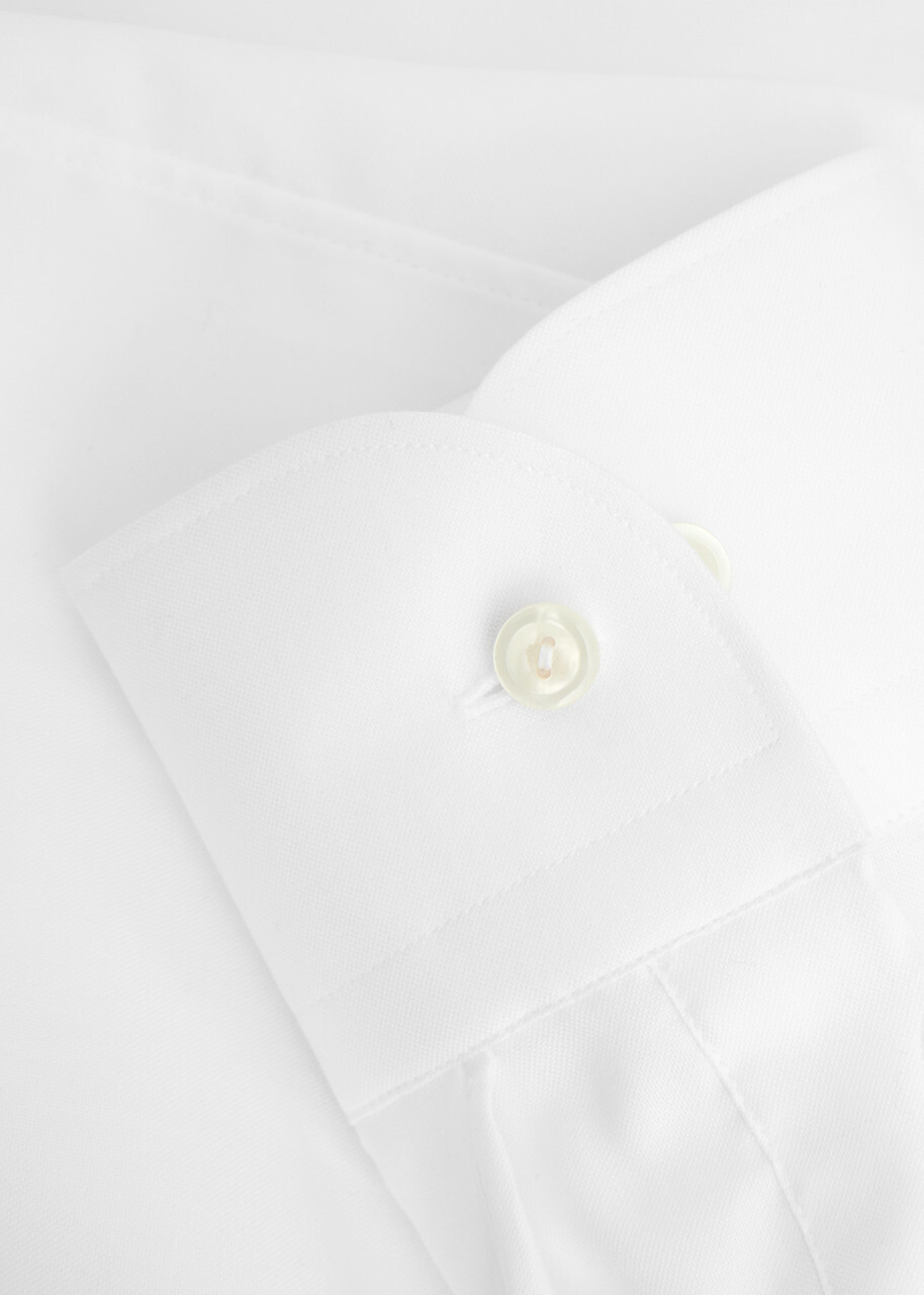 Eton Oxford Cotton Shirt White