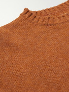 KAPITAL - Intarsia Wool Sweater - Orange