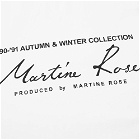 Martine Rose Collection Date Long Sleeve Tee