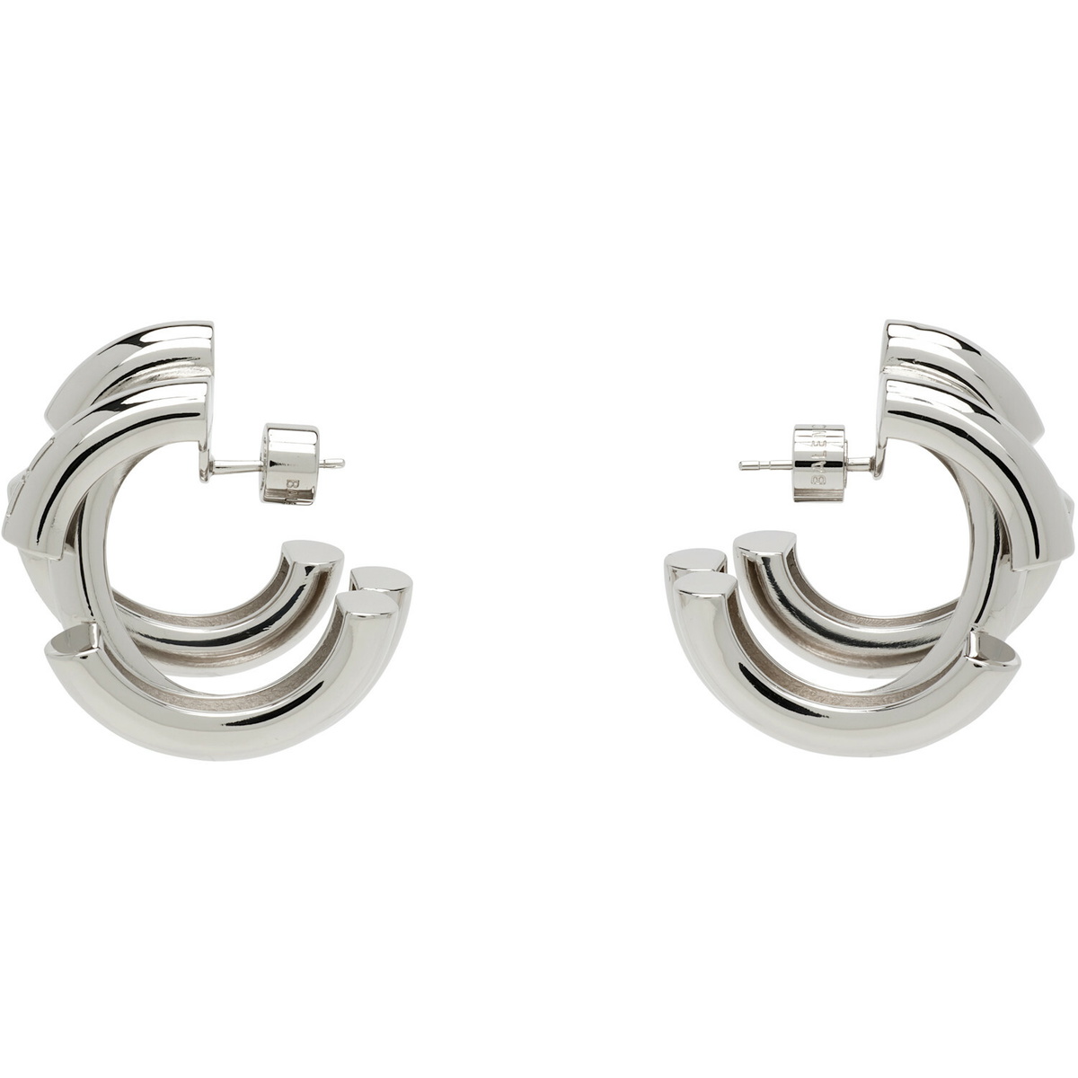 Balenciaga Saint-Germain Hoop Earrings