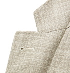 Canali - Beige Kei Cotton, Silk and Wool-Blend Blazer - Neutrals