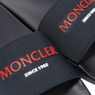 Moncler Men's Basile Logo Print Pool Slide in Navy/Red