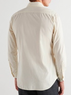 Incotex - Slim-Fit Cotton-Corduroy Shirt - Neutrals