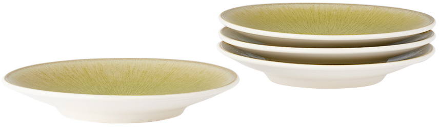 Jars Céramistes Khaki Tourron Small Plate Set, 4 pcs