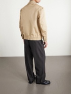 Barena - Cotton-Gabardine Blouson Jacket - Neutrals
