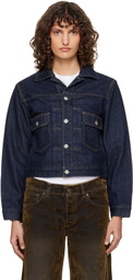 Levi's Navy Blue Tab Type II Trucker Jacket