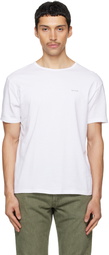 Paul Smith Three-Pack White Organic Cotton Logo Lounge T-shirts