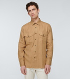 Loro Piana - Harry linen twill shirt