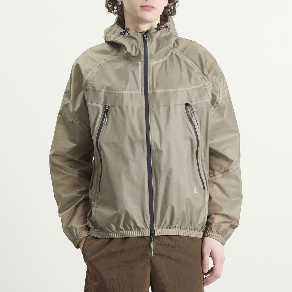 ROA Men's Glasslike 3L 10K Waterproof Jacket in Sage Green