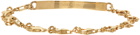 D'heygere Gold Clasp ID Bracelet