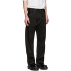 Junya Watanabe Black Cotton Twill Trousers