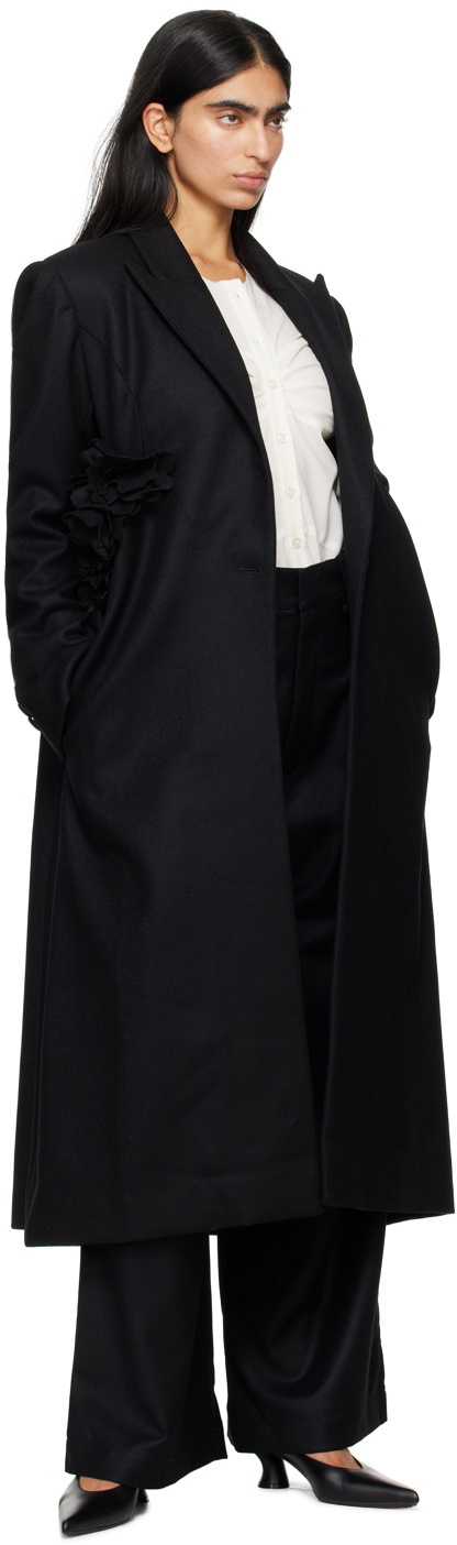 Kika Vargas Black Maryna Coat