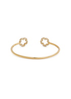 Coach Tea Rose Crystal-embellished Cuff - Gold - One Size