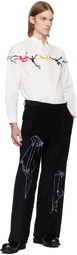 KidSuper Black String Puppets Trousers