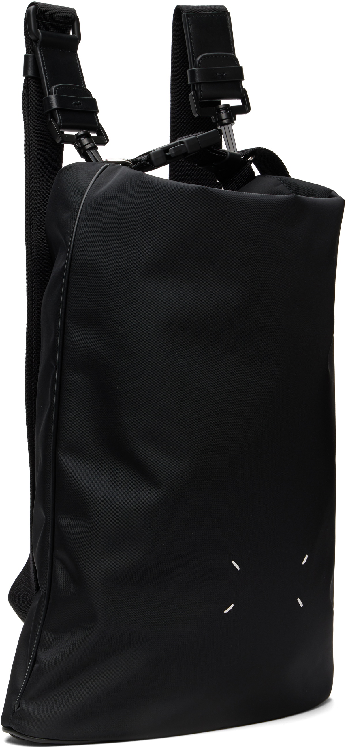 Maison Margiela Black High Tech Roll Up Backpack