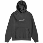 Museum of Peace and Quiet Men's Wordmark Popover Hoodie in Black