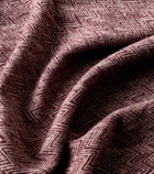 Missoni Camelia Chevron wool and cashmere throw