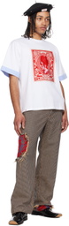 Charles Jeffrey LOVERBOY White Turn Up T-shirt
