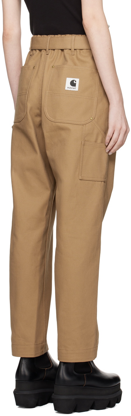 sacai Carhartt WIP Canvas Pants beige-