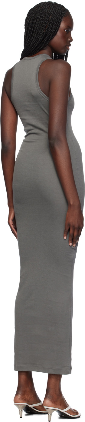 WARDROBE.NYC Gray Tank Maxi Dress