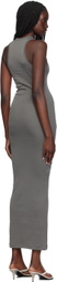 WARDROBE.NYC Gray Tank Maxi Dress