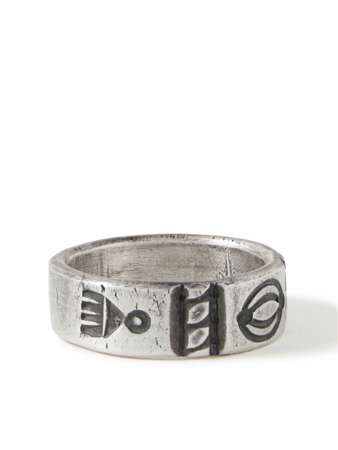 Ugo Cacciatori Gold and Silver Tiny Leaves Ring Ugo Cacciatori