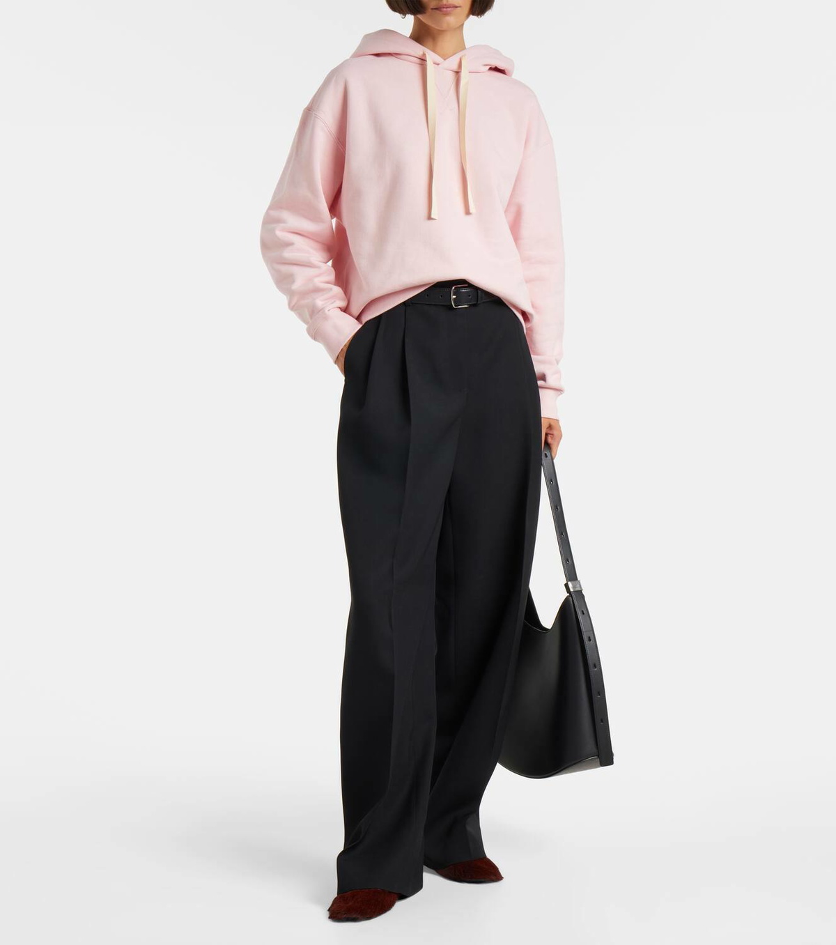 Jil Sander Cotton jersey hoodie