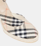 Burberry LF Mews 90 espadrille wedges
