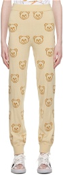 Moschino Off-White Teddy Bear Lounge Pants