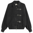 Ronning Men's Fireman Clasp Jacket in Black