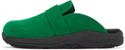 Tom Wood Green Suicoke Edition Makö Clogs