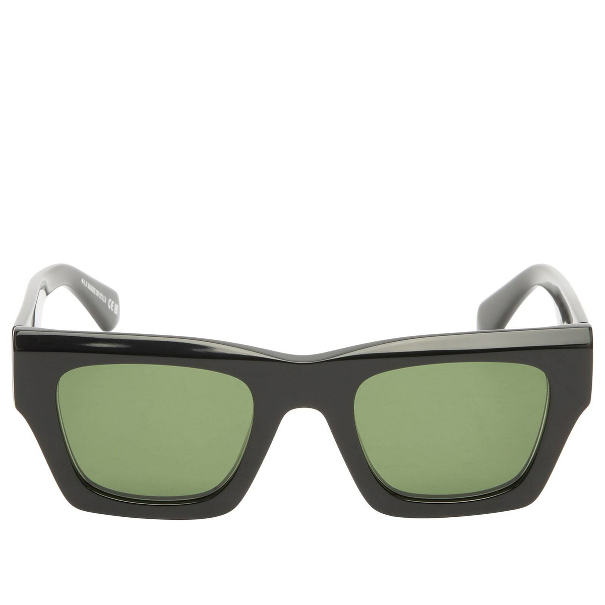 Off-White Sunglasses Davie Sungalsses in Black/Green 