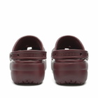 Crocs Women's Classic Platform Clog in Dark Cherry