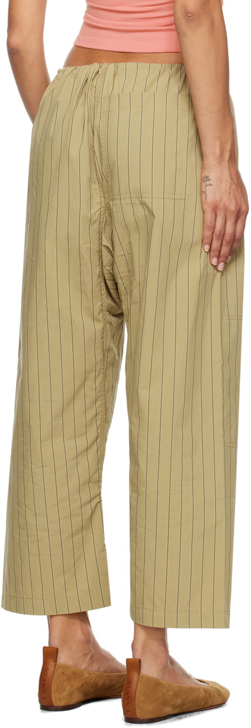 Gil Rodriguez Khaki 'The Lou' Lounge Pants