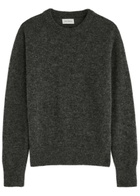 Oliver Spencer Blenheim Alpaca-blend Jumper Grey