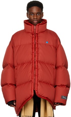 ADER error Red Dello Down Jacket