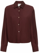 FORTE_FORTE - Chic Taffeta Boxy Shirt