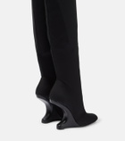 Rick Owens - Lilies Cantilever over-the-knee boots