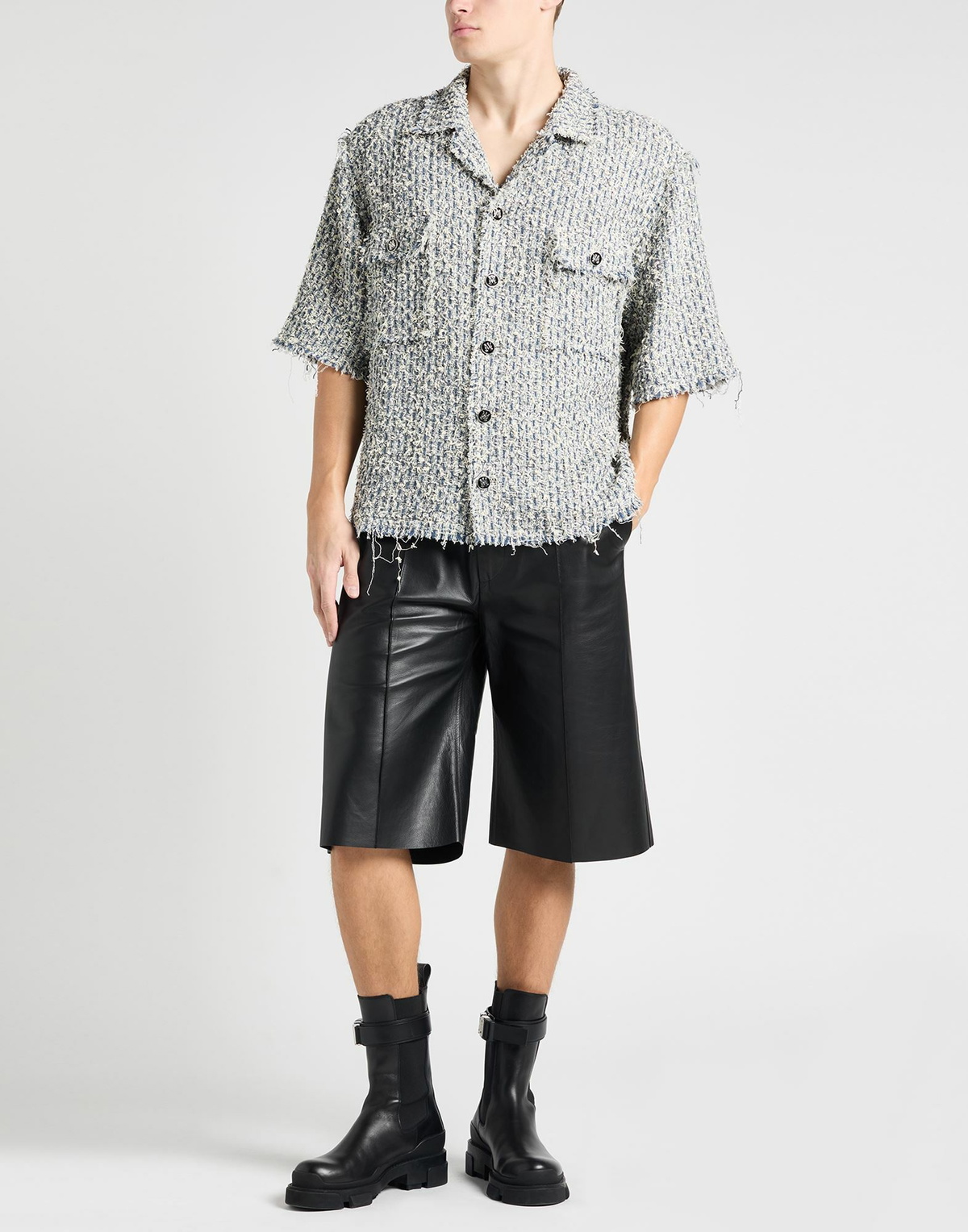 Amiri Mens Shirt in Navy