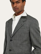 Ferragamo Mens Single breasted blazer in Grey