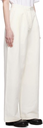 Mark Kenly Domino Tan Off-White Priscilla Trousers