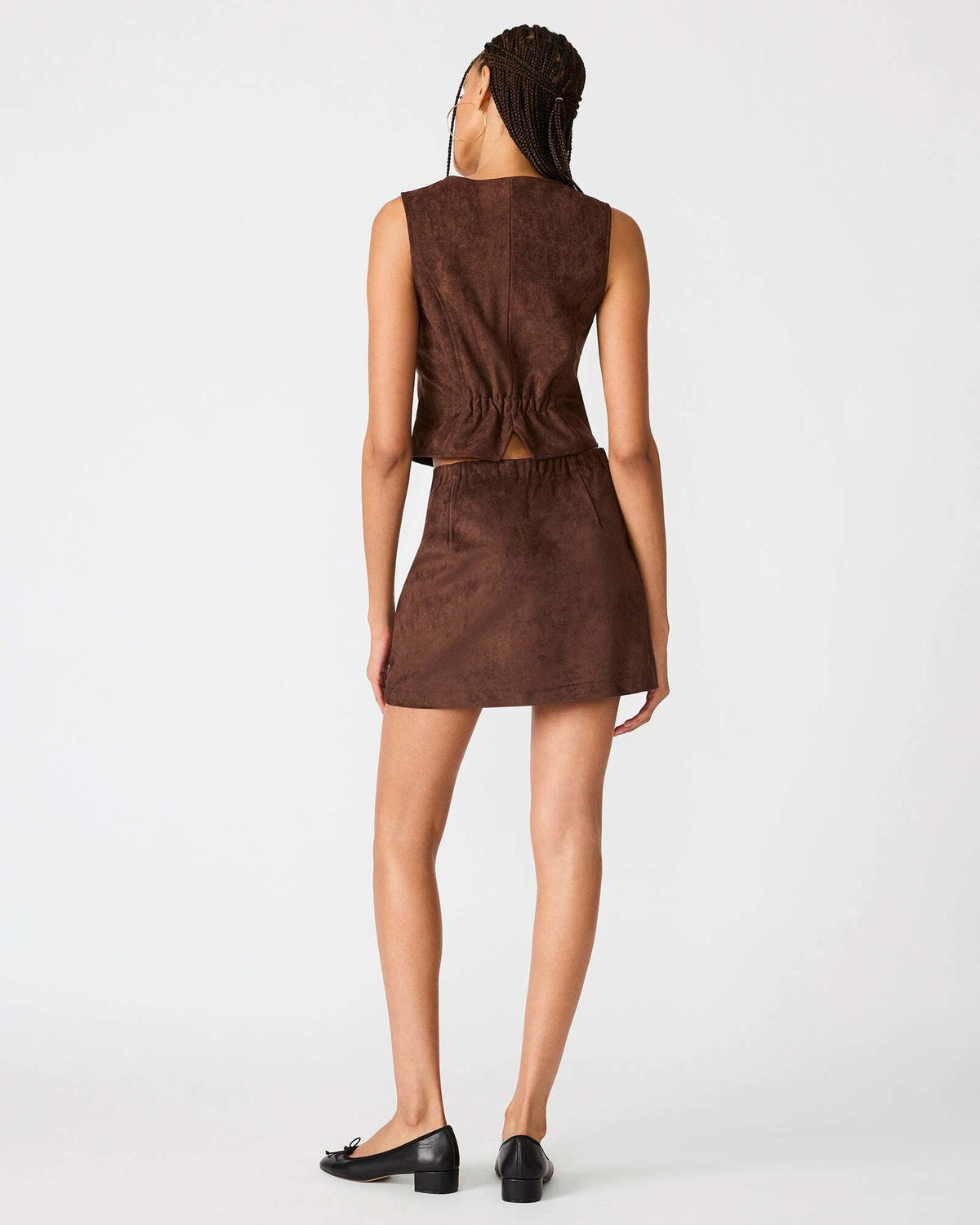 Steve Madden Fontana Top in Chocolate