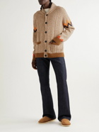 Missoni - Intarsia Wool-Blend Cardigan - Neutrals