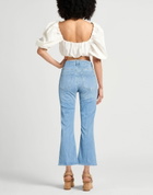 Frame Le Crop Mini Boot Womens Jeans in Blue