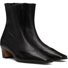 KHAITE Black Nevada Stretch Low Boots