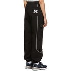 Maison Kitsune Black ADER Error Edition Layout Lounge Pants