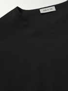 Fear of God - Eternal Oversized Wool-Blend Crepe T-Shirt - Black
