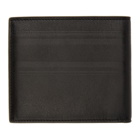 Brioni Black and Taupe Logo Wallet