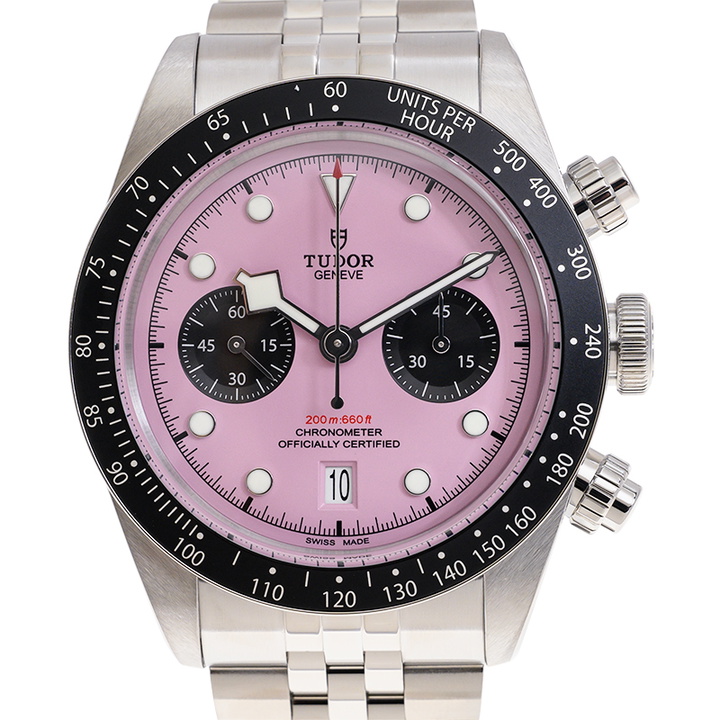 Photo: Tudor Black Bay Chronograph Automatic Chronometer Pink Dial Mens Watch M79360N-0019